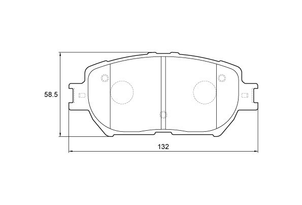 D3564.jpg Front Brake Pads - D3564 - Image 1