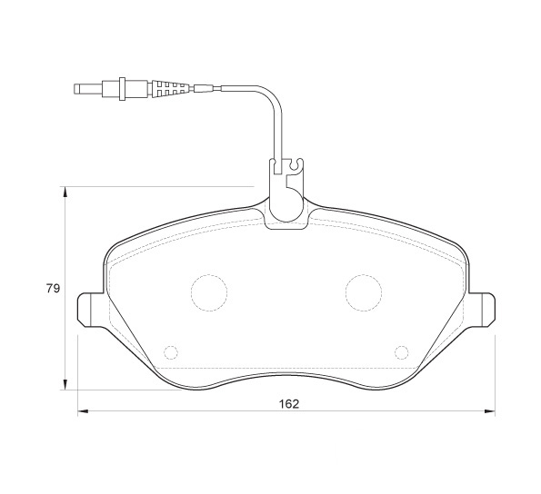 D3618.jpg Front Brake Pads - D3618 - Image 1
