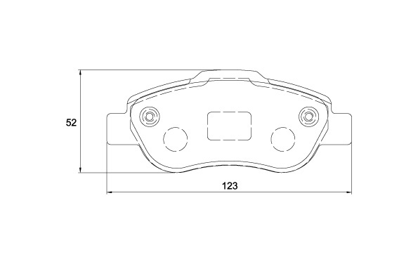 D3622.jpg Front Brake Pads - D3622 - Image 1