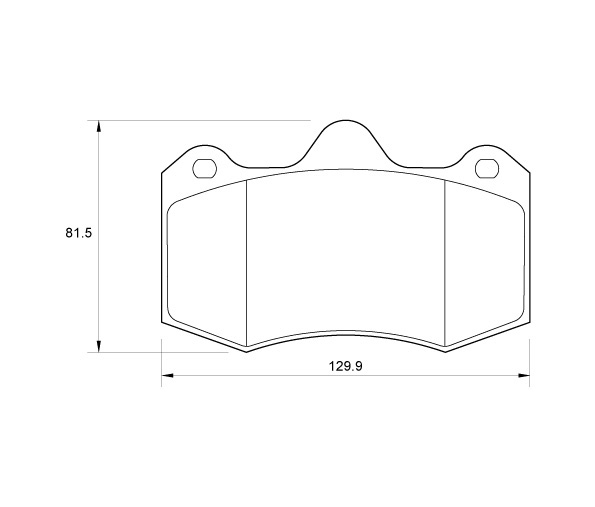 D3742.jpg Front Brake Pads - D3742 - Image 1
