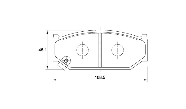 D3752 Front Brake Pads - D3752 - Image 1