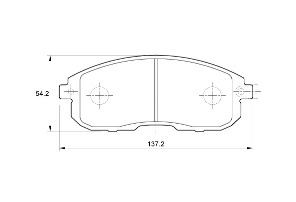 D3753.jpg Front Brake Pads - D3753 - Image 1