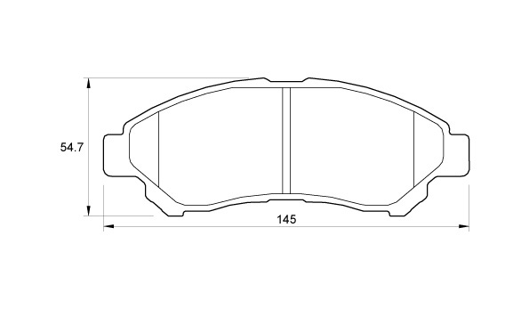 D3767.jpg Front Brake Pads - D3767 - Image 1