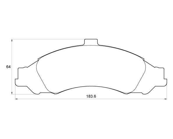D3866.jpg Front Brake Pads - D3866 - Image 1