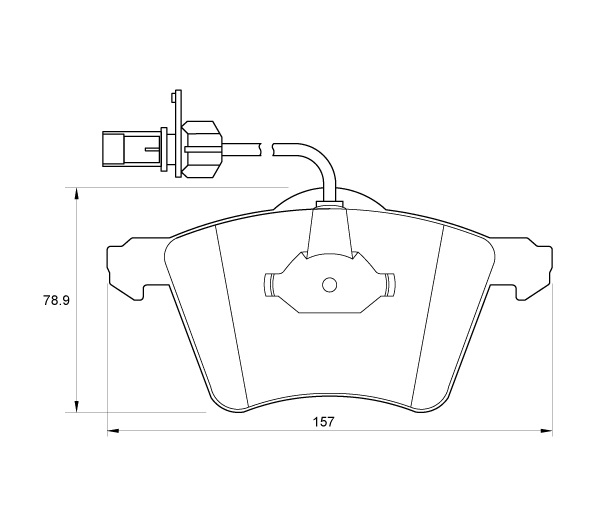 D3939.jpg Front Brake Pads - D3939 - Image 1