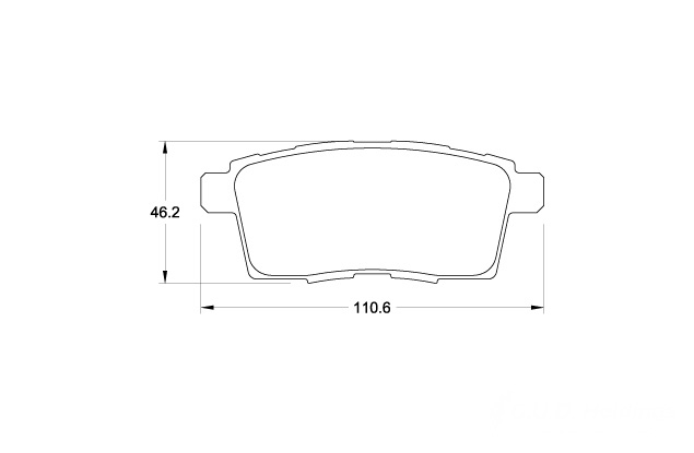 D3969.jpg Rear Brake Pads - D3969 - Image 1