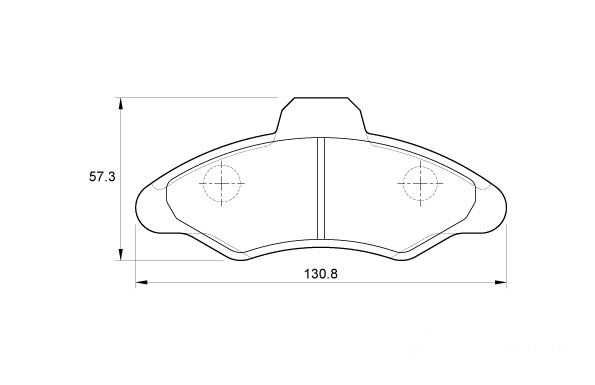 D4035.jpg Front Brake Pads - D4035 - Image 1