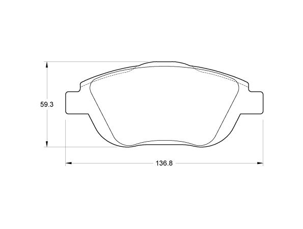 D4094.jpg Front Brake Pads - D4094 - Image 1