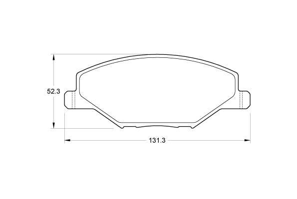 D4095.jpg Front Brake Pads - D4095 - Image 1