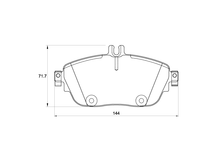 D4113.jpg Front Brake Pads - D4113 - Image 1