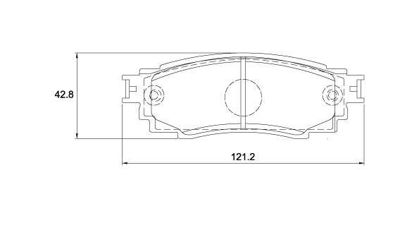 D4159.jpg Rear Brake Pads - D4159 - Image 1