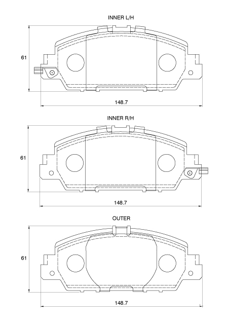 D4178.jpg Front Brake Pads - D4178 - Image 1