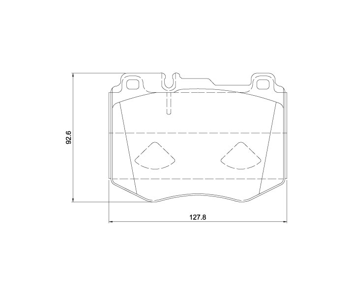 D4184.jpg Front Brake Pads - D4184 - Image 1