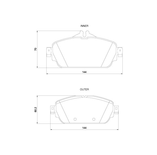 D4185.jpg Front Brake Pads - D4185 - Image 1