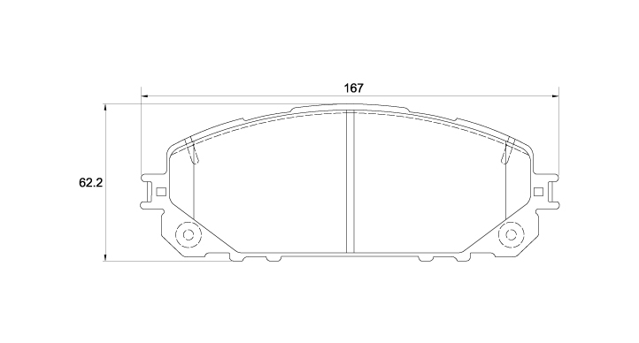 D4208.jpg Front Brake Pads - D4208 - Image 1