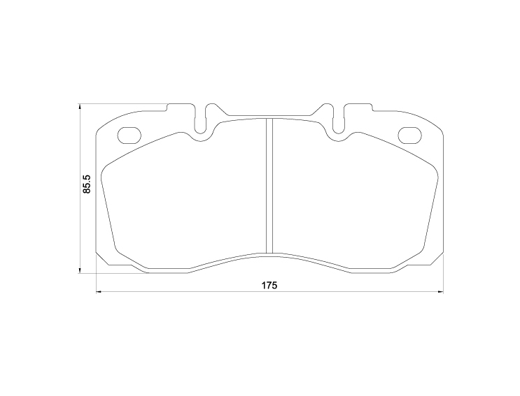 D4209.jpg Front Brake Pads - D4209 - Image 1