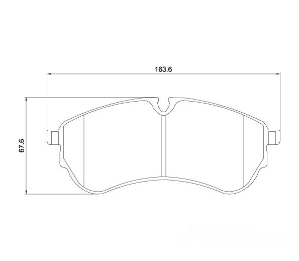 D4232.jpg Front Brake Pads - D4232 - Image 1