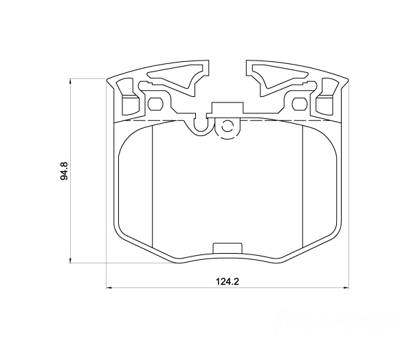 D4241.jpg Front Brake Pads - D4241 - Image 1