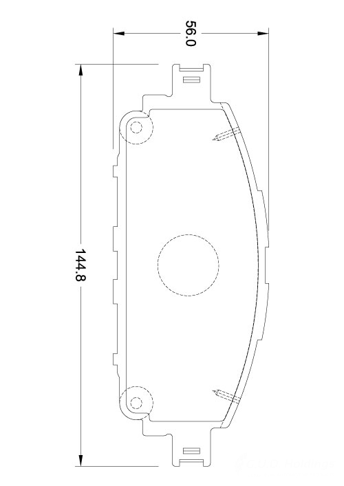 D4246.jpg Front Brake Pads - D4246 - Image 1