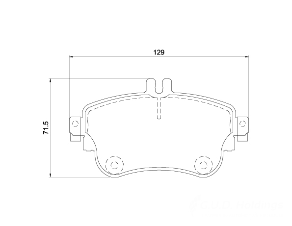 D4247.jpg Front Brake Pads - D4247 - Image 1
