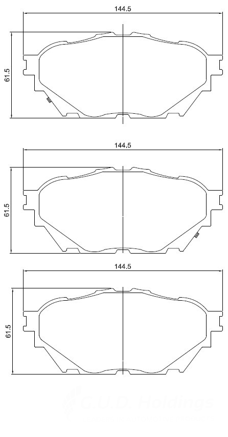 D7024.jpg Front Brake Pads - D7024 - Image 1